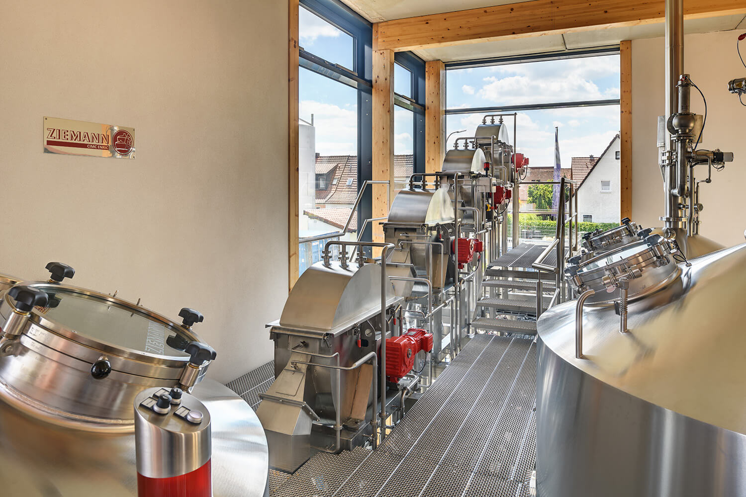 Revolutionary brewhouse design is implemented for the first time in the Schlossbrauerei Reckendorf